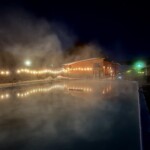 Pool at night pool at night